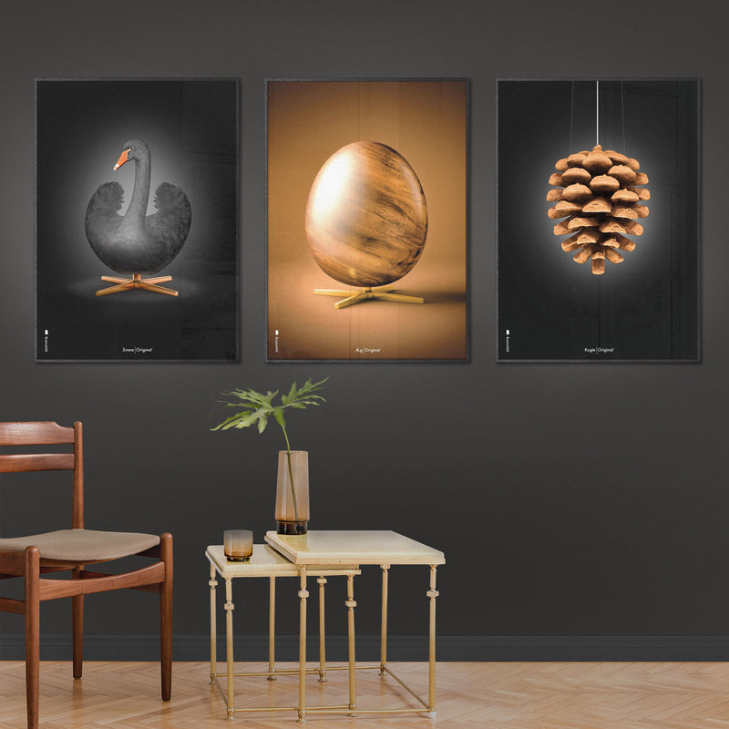 Brainchild – Poster – Classic – Brown – The Egg Figurine