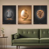 Brainchild – Poster – Classic – Brown – The Egg Figurine