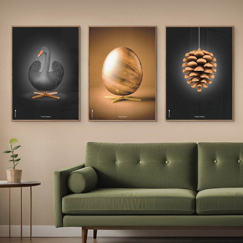 Brainchild – Poster – Classic – Brown – The Egg Figurine