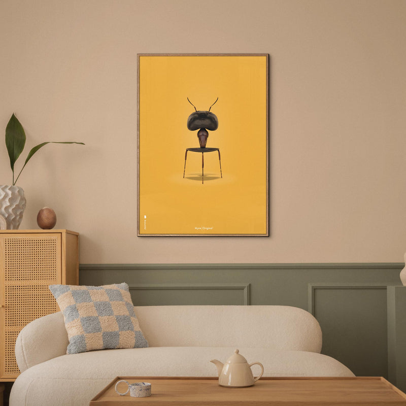 Brainchild – Poster – Classic – Yellow – The Ant