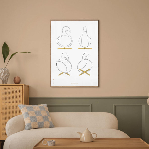 Brainchild – Poster – Classic – Design Sketches – The Swan