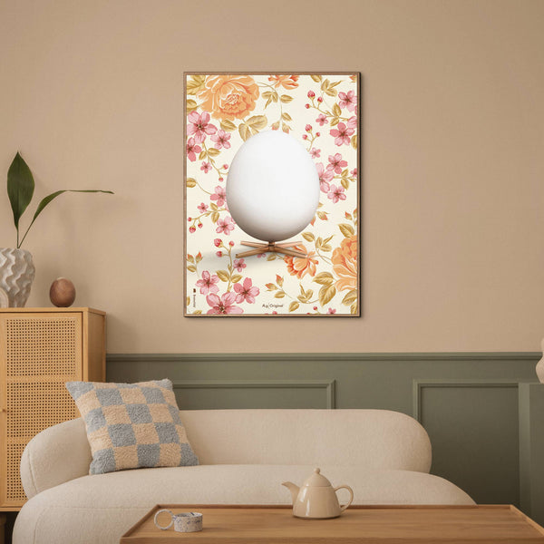 Brainchild – Poster – Flora – Beige – The Egg