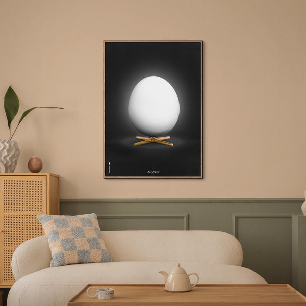 Brainchild – Poster – Classic – Black – The White Egg