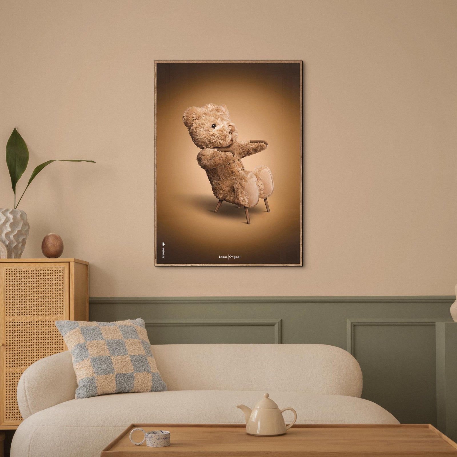 Brainchild – Poster – Classic – Brown – The Papa Bear – Brainchild