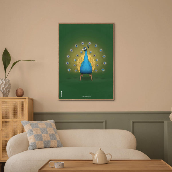 Brainchild – Poster – Classic – Green – The Peacock