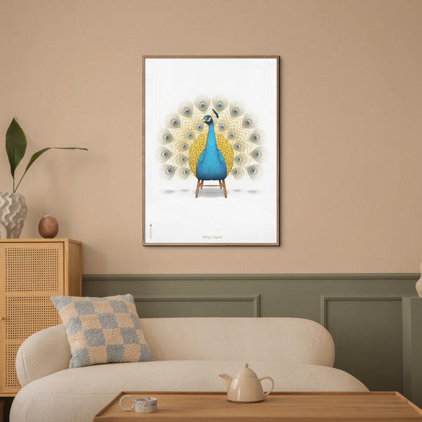 Brainchild – Poster – Classic – White – The Peacock