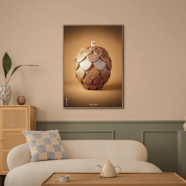 Brainchild – Poster – Classic – Brown – The Pine Cone Figurine