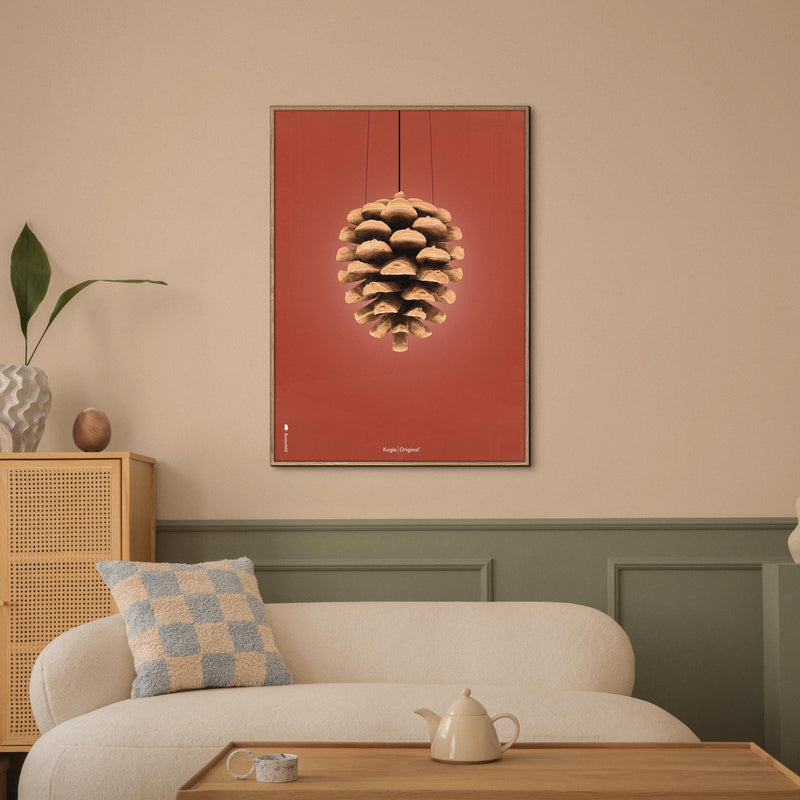 Brainchild – Poster – Classic – Red – The Pine Cone