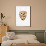Brainchild – Poster – Watercolor – White – The Pine Cone