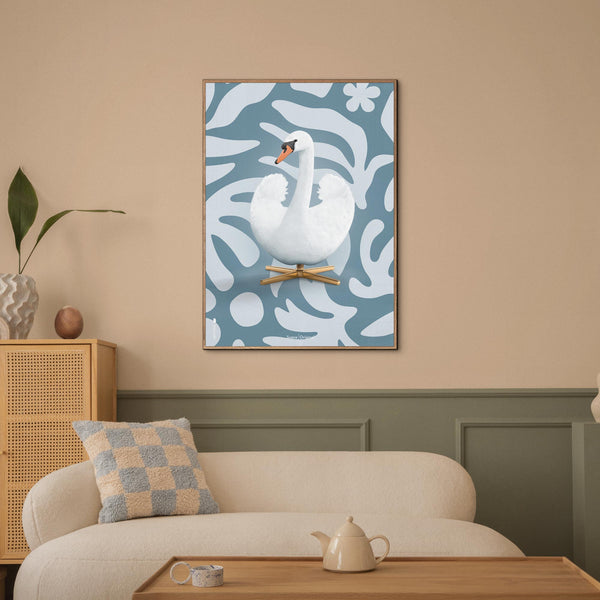 Brainchild – Poster – Flora – Blue – The Swan