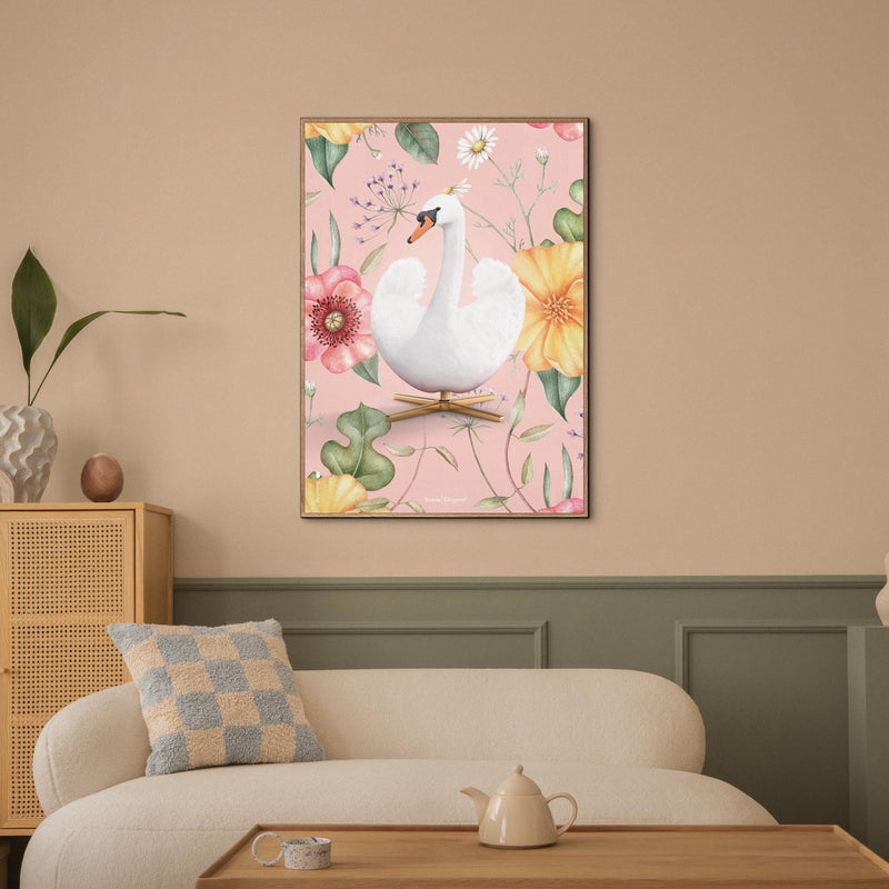 Brainchild – Poster – Flora – Pink – The Swan