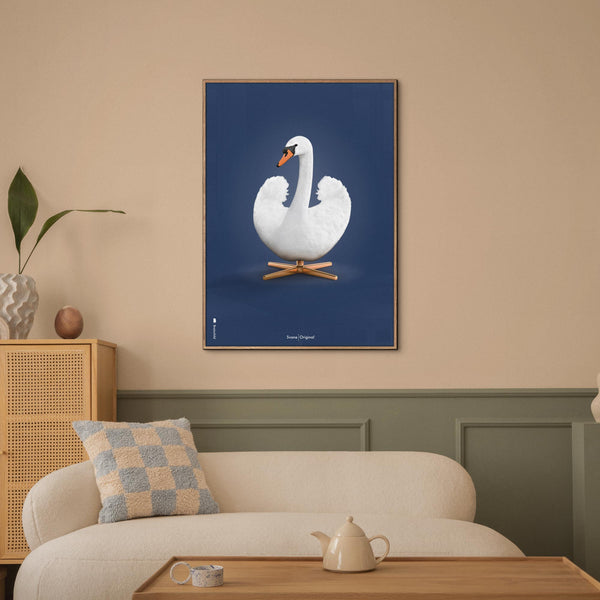 Brainchild – Poster – Classic – Dark Blue – The Swan