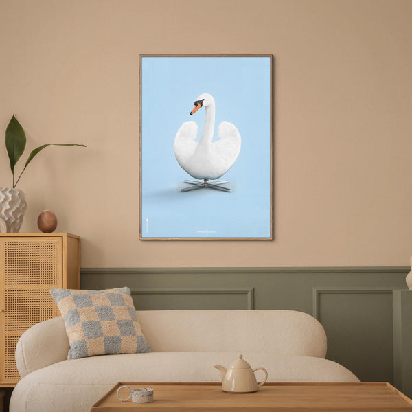 Brainchild – Poster – Classic – Light Blue – The Swan