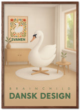 Brainchild – Poster – Danish Design – Room – The Swan