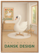 Brainchild – Poster – Danish Design – Room – The Swan
