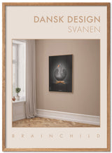 Brainchild – Poster – Danish Design – Room – Sand – The Swan