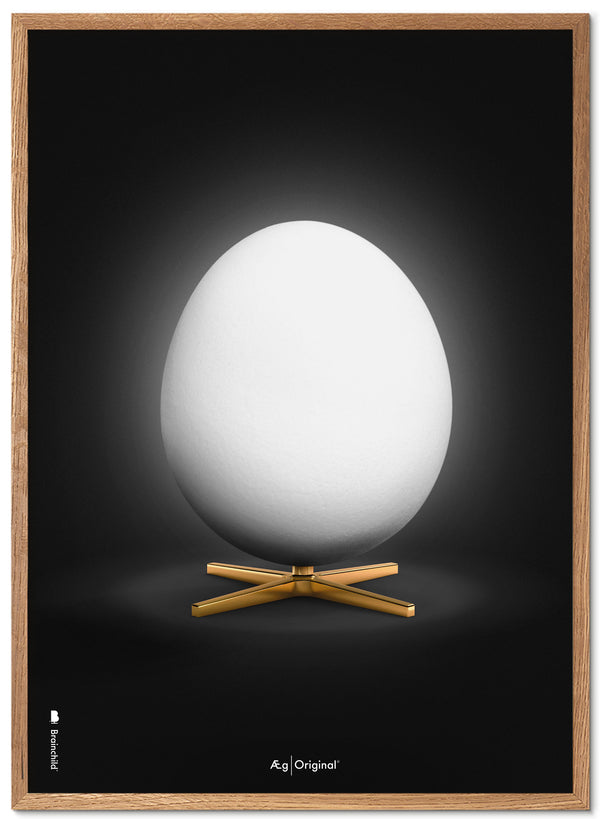 Brainchild – Poster – Classic – Black – The White Egg