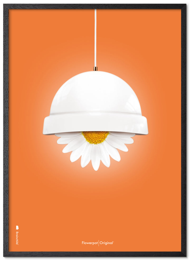 Brainchild – Poster – Classic – Orange – The Flowerpot