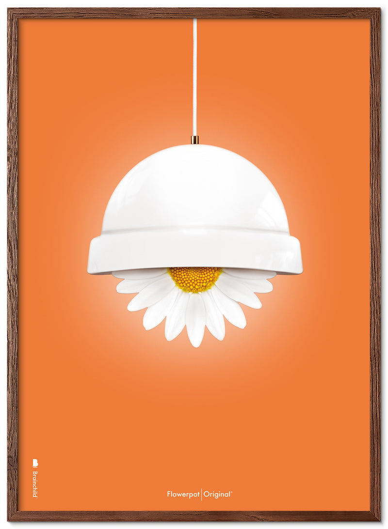 Brainchild – Poster – Classic – Orange – The Flowerpot