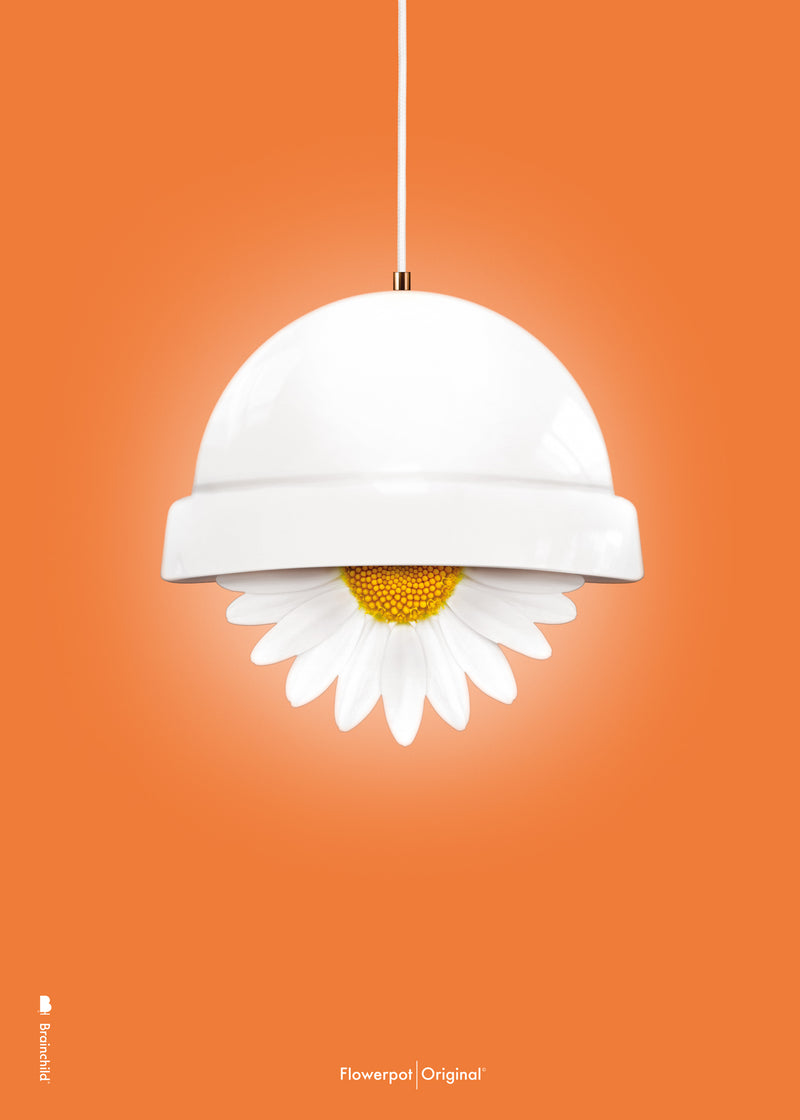 Brainchild – Poster – Classic – Orange – The Flowerpot