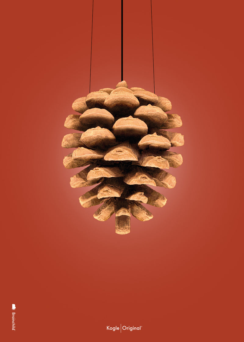 Brainchild – Poster – Classic – Red – The Pine Cone