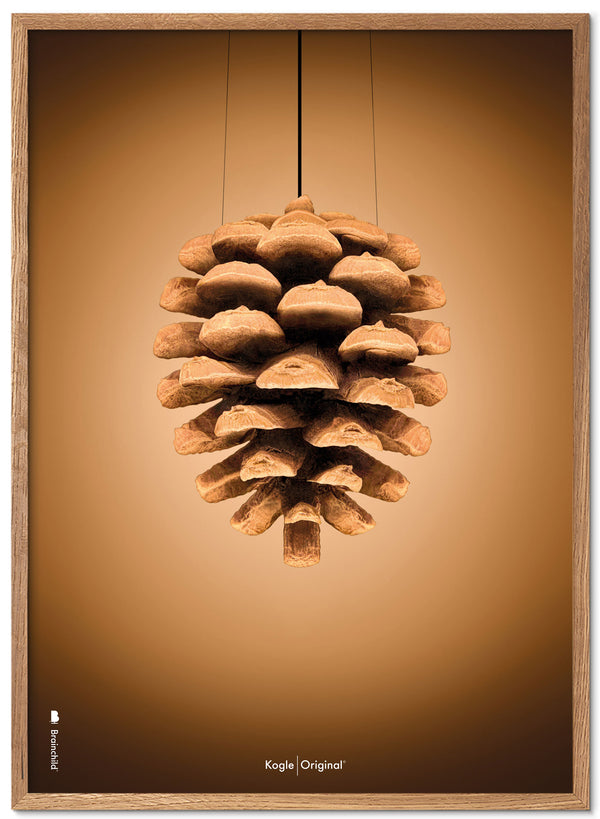 Brainchild – Poster – Classic – Brown – The Pine Cone