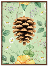 Brainchild – Poster – Flora – Green – The Pine Cone