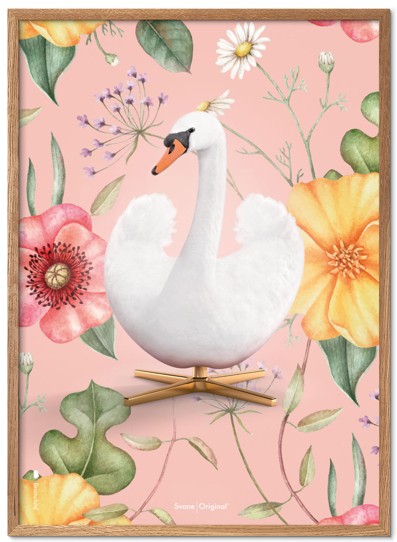 Brainchild – Poster – Flora – Pink – The Swan