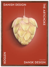 Brainchild – Poster – Danish Design – Red – The Artichoke