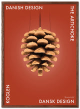 Brainchild – Poster – Danish Design – Red – The Pine Cone