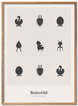 Brainchild – Poster – Design Icons – Light Grey