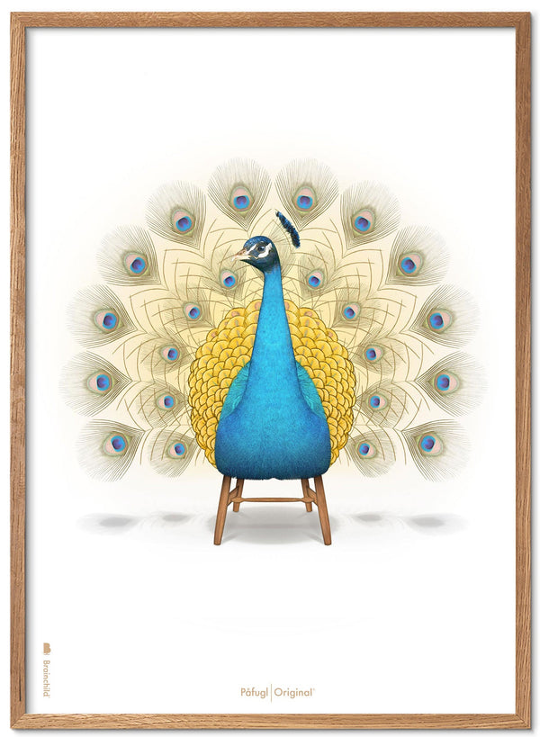 Brainchild – Poster – Classic – White – The Peacock