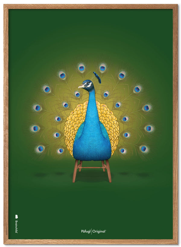 Brainchild – Poster – Classic – Green – The Peacock