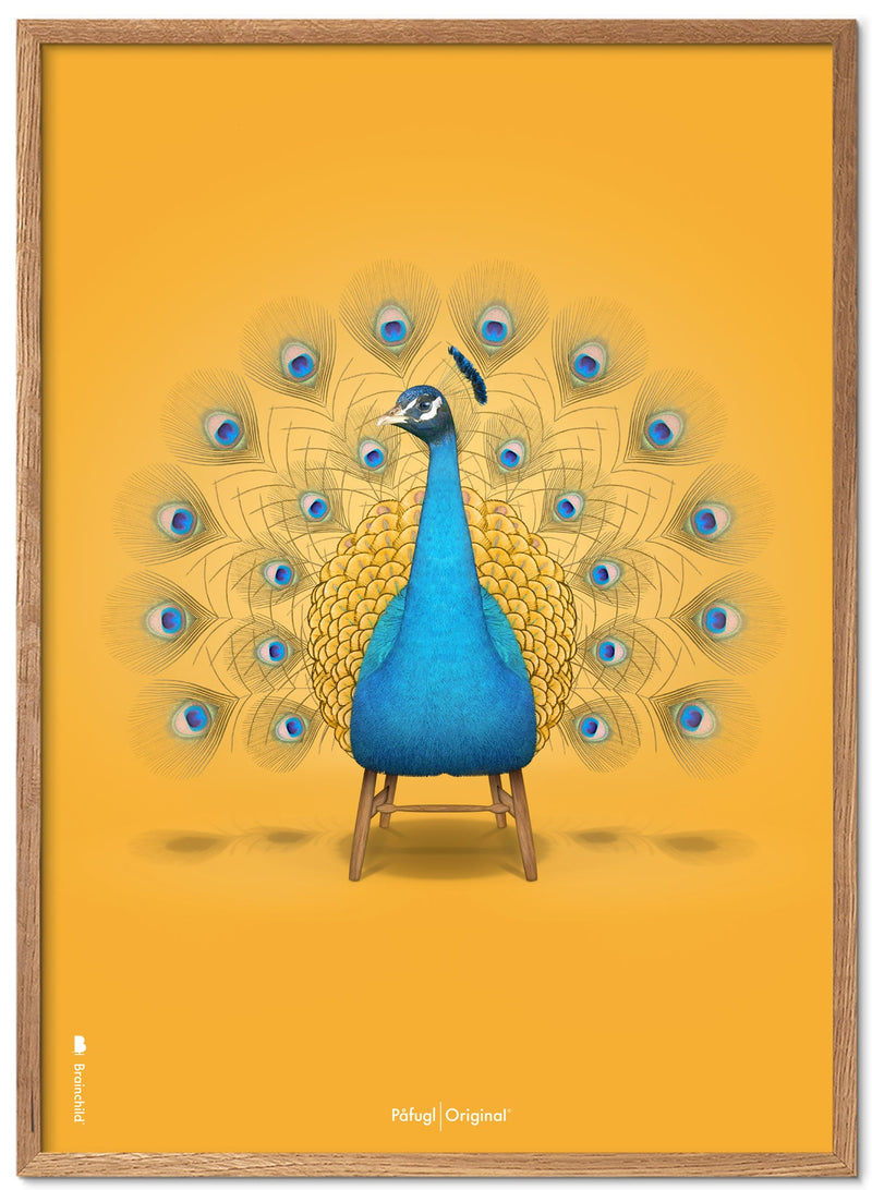 Brainchild – Poster – Classic – Yellow – The Peacock