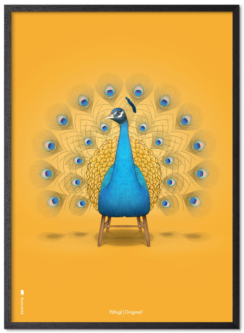 Brainchild – Poster – Classic – Yellow – The Peacock