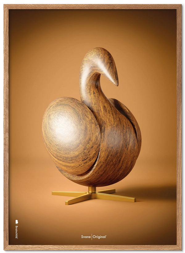 Brainchild – Poster – Classic – Brown – The Swan Figurine