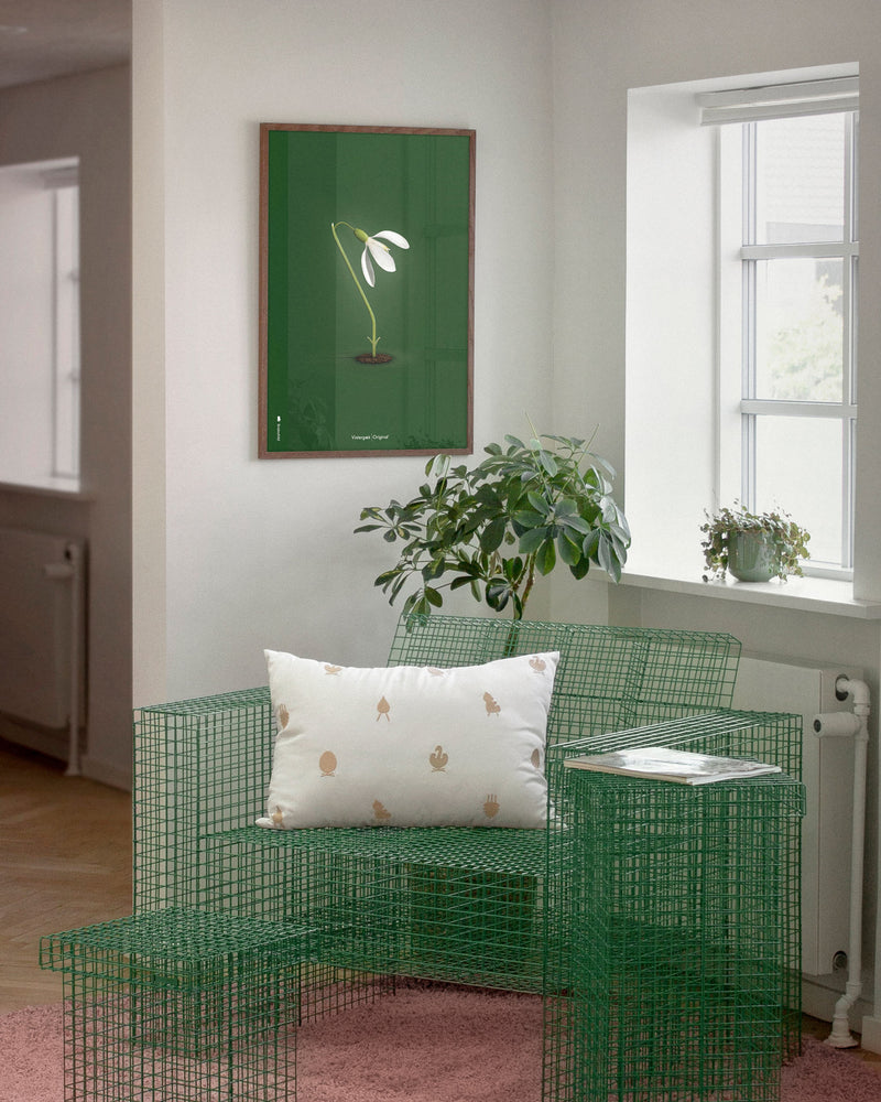 Brainchild – Poster – Classic – Green – The Snowdrop