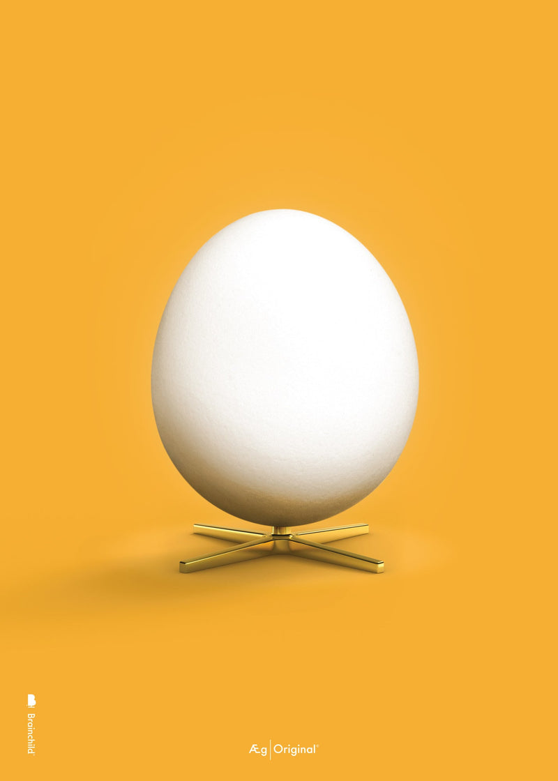 Brainchild – Poster – Classic – Yellow – The Egg