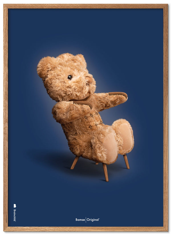 Brainchild – Poster – Classic – Dark Blue – The Papa Bear