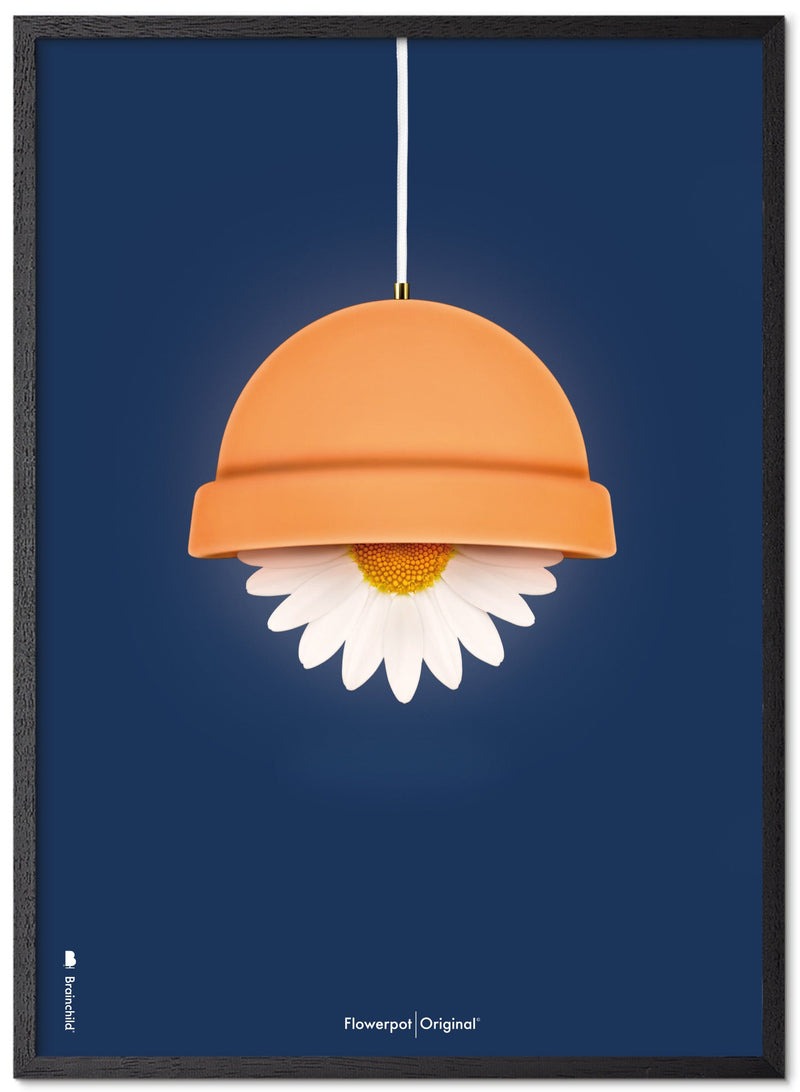 Brainchild – Poster – Classic – Dark Blue – The Flowerpot