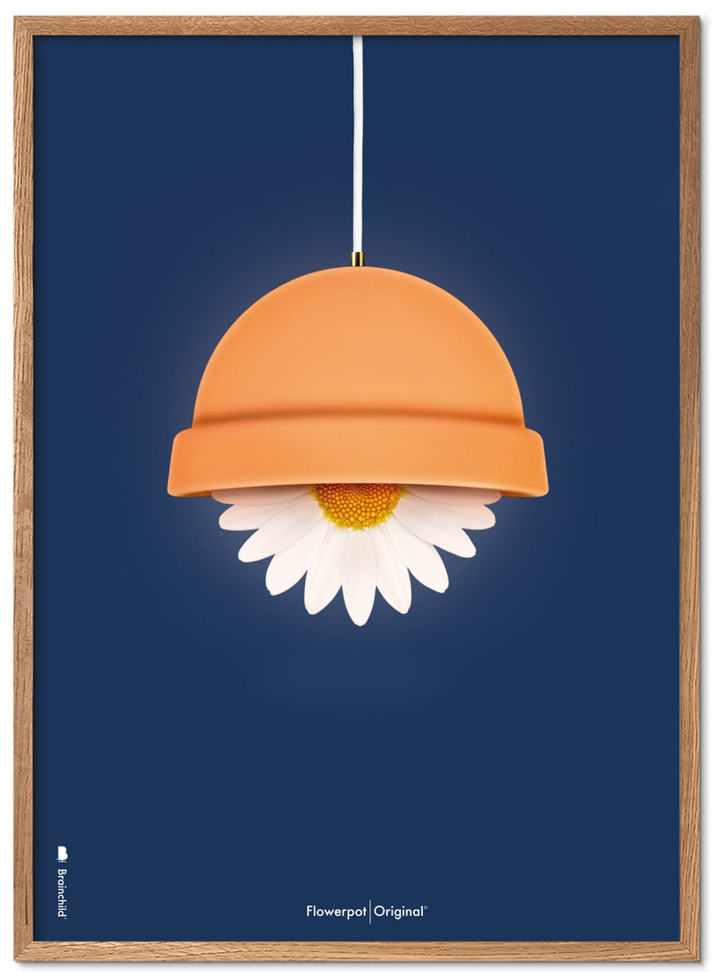 Brainchild – Poster – Classic – Dark Blue – The Flowerpot