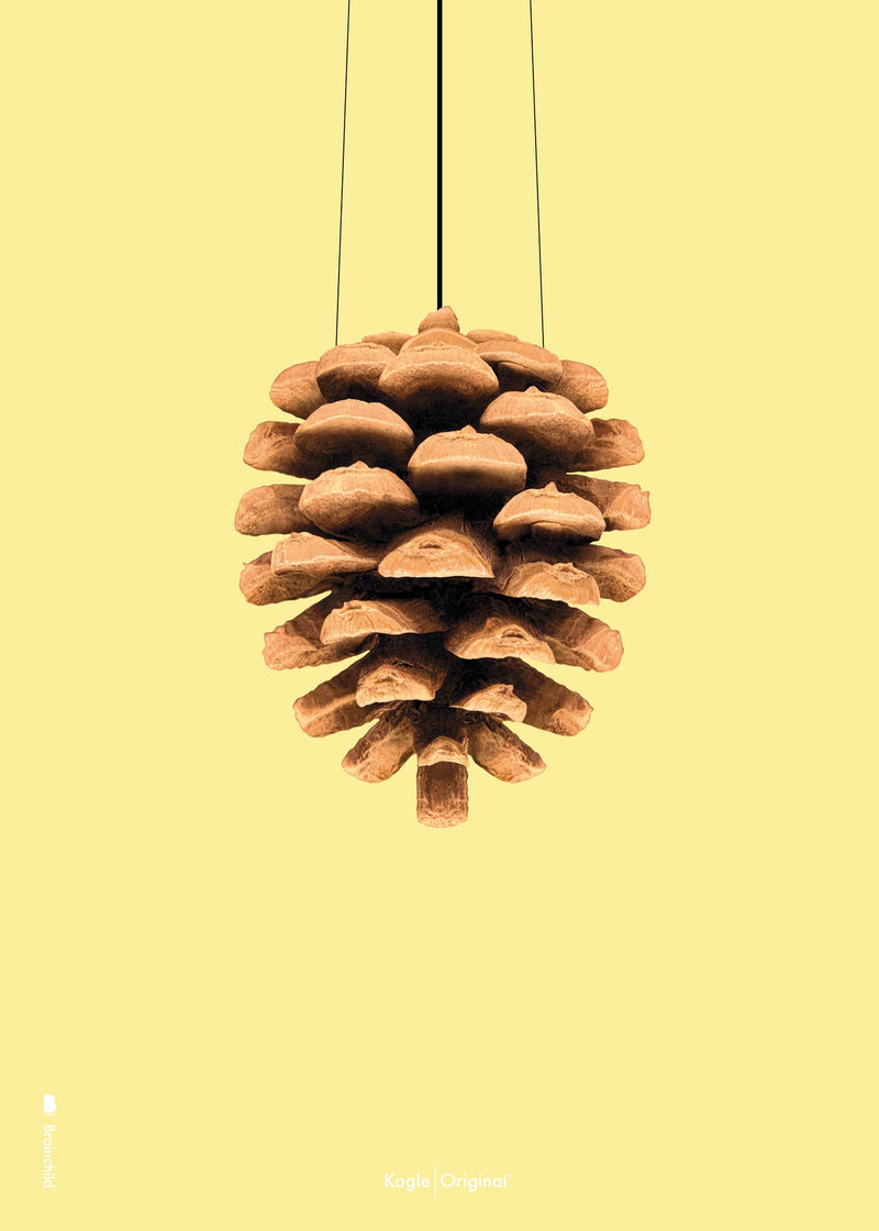 Brainchild – Poster – Classic – Yellow – The Pine Cone