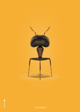 Brainchild – Poster – Classic – Yellow – The Ant