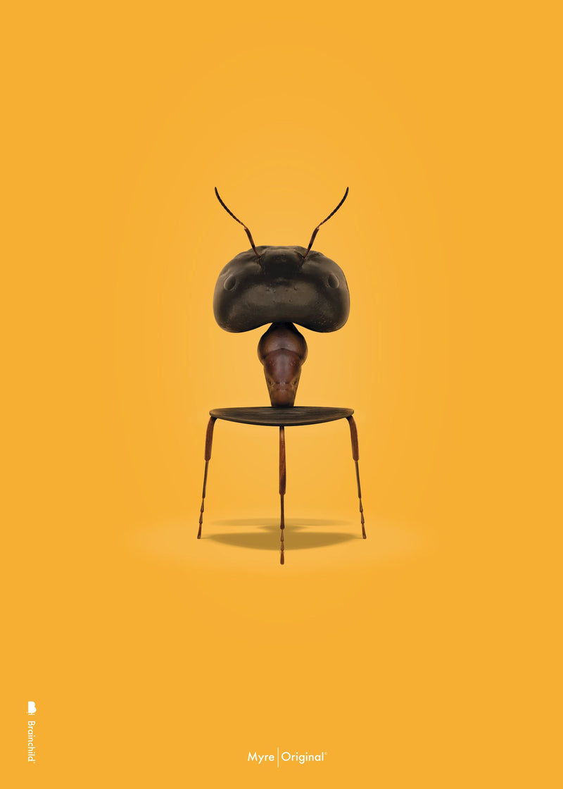 Brainchild – Poster – Classic – Yellow – The Ant