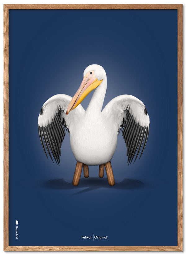 Brainchild – Poster – Classic – Dark Blue – The Pelican