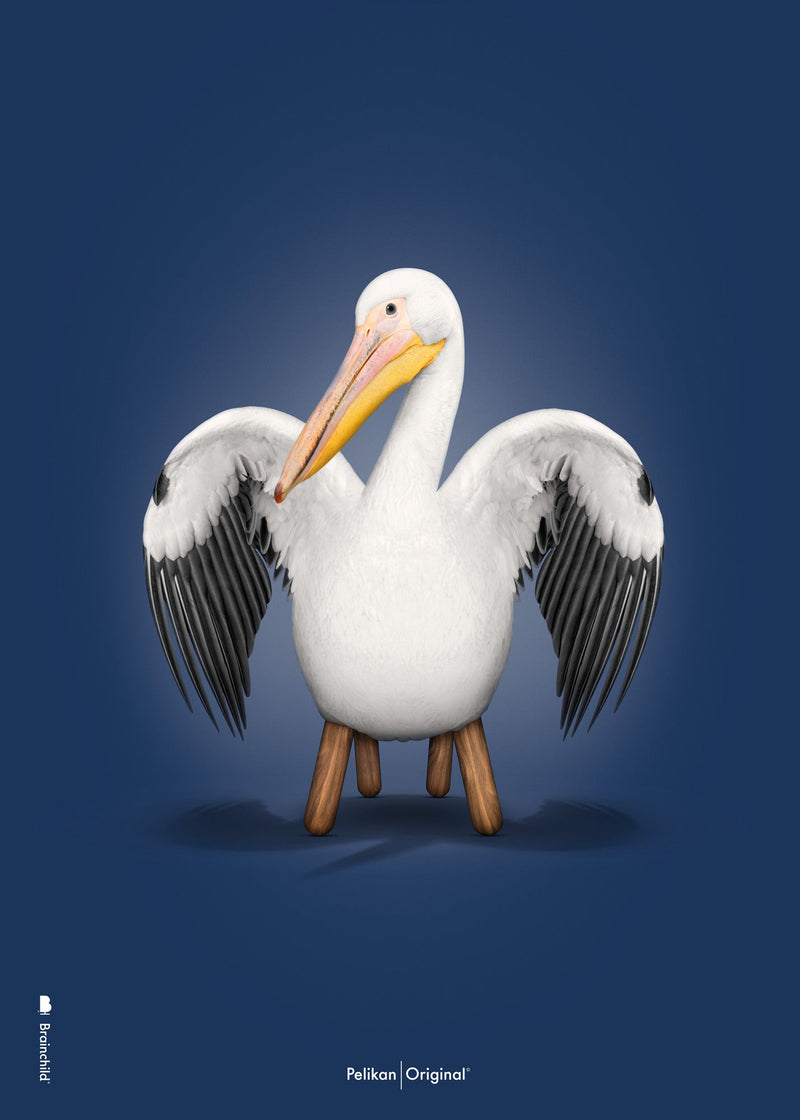 Brainchild – Poster – Classic – Dark Blue – The Pelican