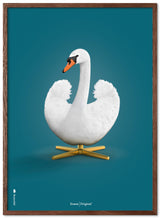 Brainchild – Poster – Classic – Petroleum Blue – The White Swan