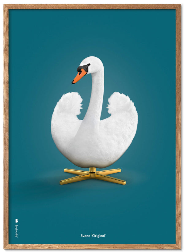 Brainchild – Poster – Classic – Petroleum Blue – The White Swan